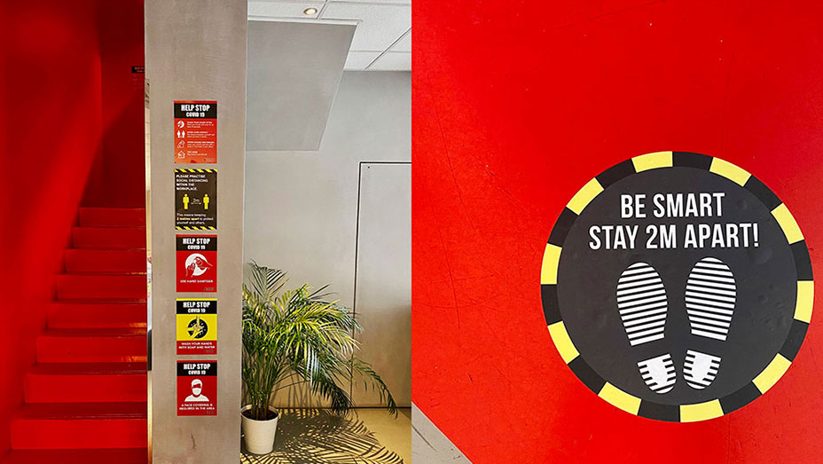 Twickenham Studios reopens with Covid-19 Studio Safe measures in place