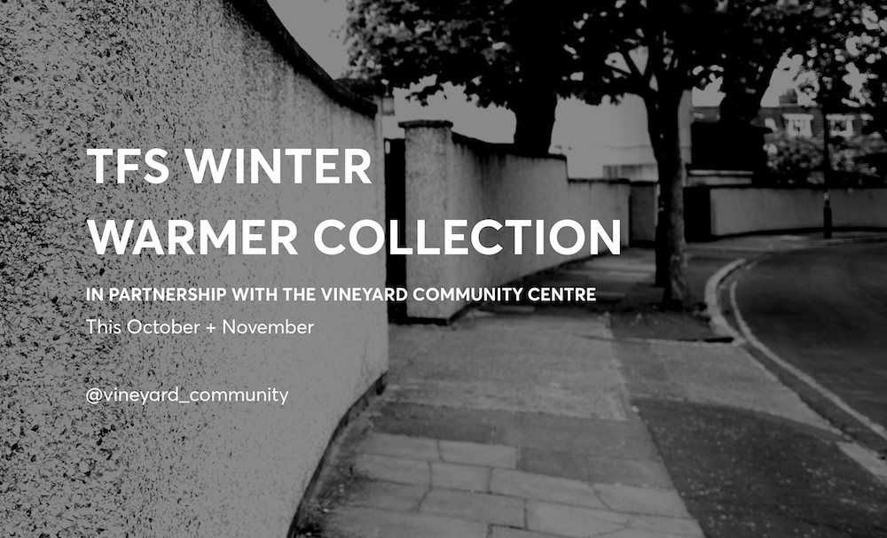TFS Winter Warmer Collection this Oct + Nov