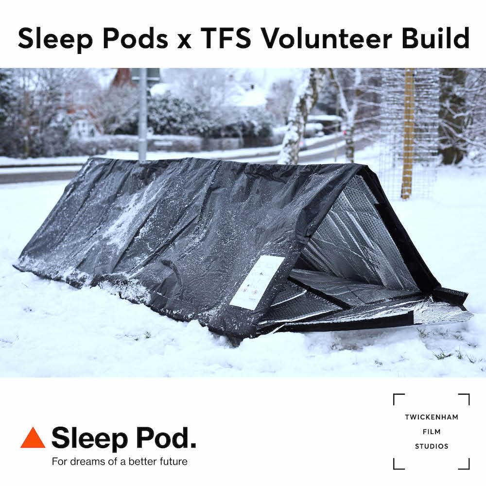 Sleep Pods x TFS Volunteer Build